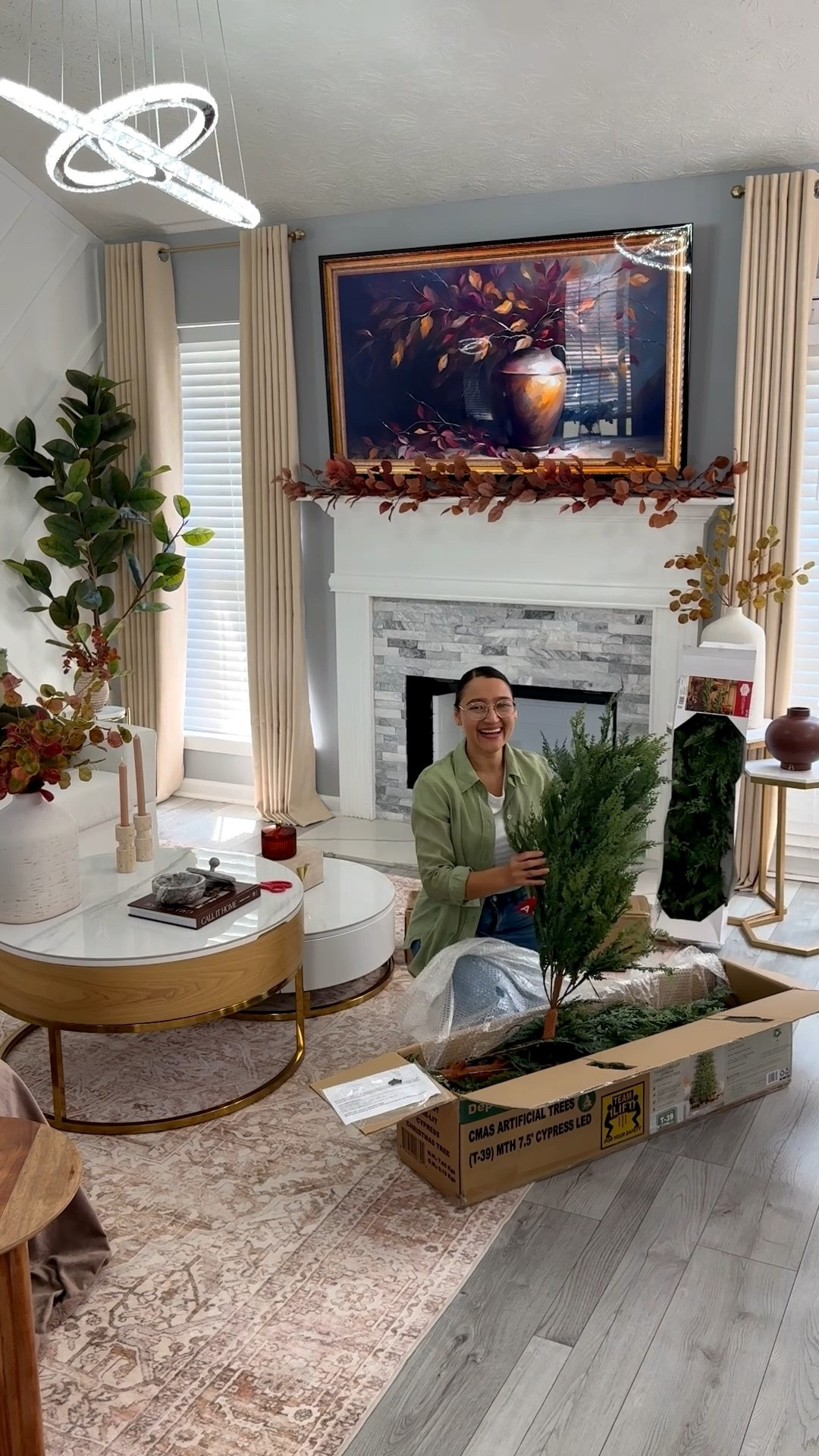 Christmas tree 🌲 #christmastree #homedecor 

#LTKFallSale #LTKSeasonal #LTKHome