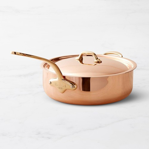 Mauviel M'150 Copper B Saute Pan, 5-Qt. | Williams-Sonoma