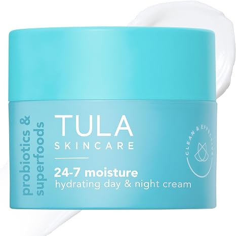 TULA Skincare 24-7 Hydrating Day & Night Cream, Anti-Aging Face Moisturizer for Dryness & Dullnes... | Amazon (US)