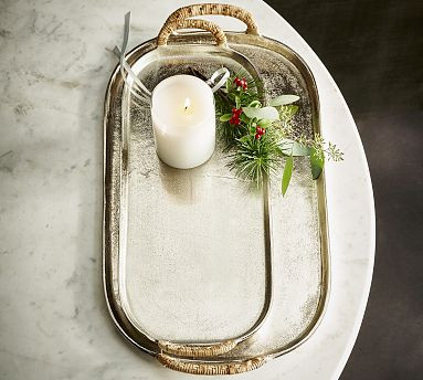 Aron Decorative Tray | Pottery Barn | Pottery Barn (US)