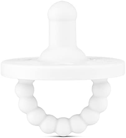 Ryan and Rose Cutie PAT Pacifier White Stage 1 | Amazon (US)