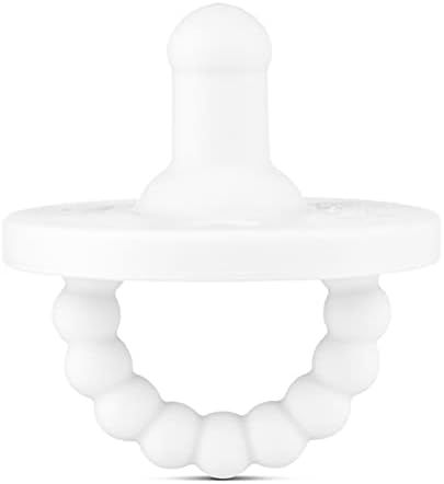 Amazon.com : Ryan & Rose Cutie PAT Pacifier Teether (Stage 1, Ivory) : Baby | Amazon (US)