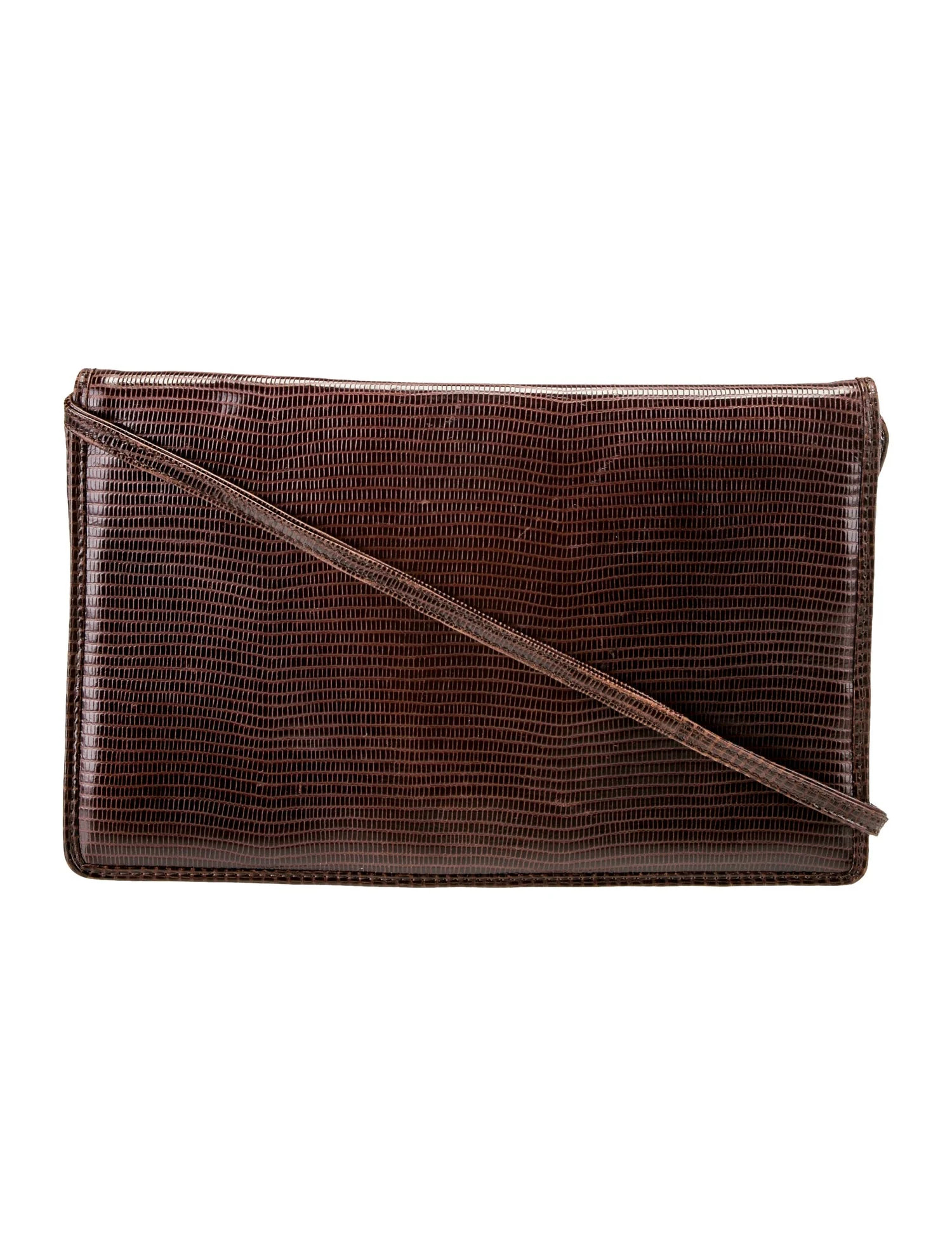 Embossed Leather Crossbody Bag Vintage | The RealReal