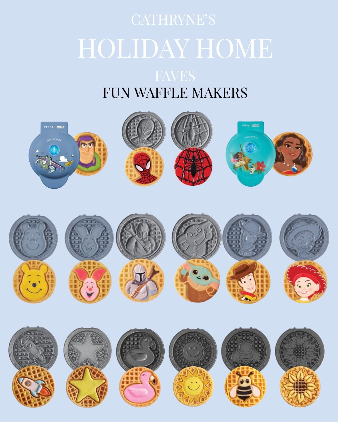 Fun waffle makers forever! Make breakfast memorable

#LTKmomlife #LTKKids #LTKHome