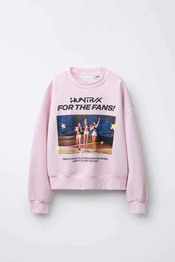 KPOP DEMON HUNTERS™ NETFLIX © PRINT SWEATSHIRT | Zara US