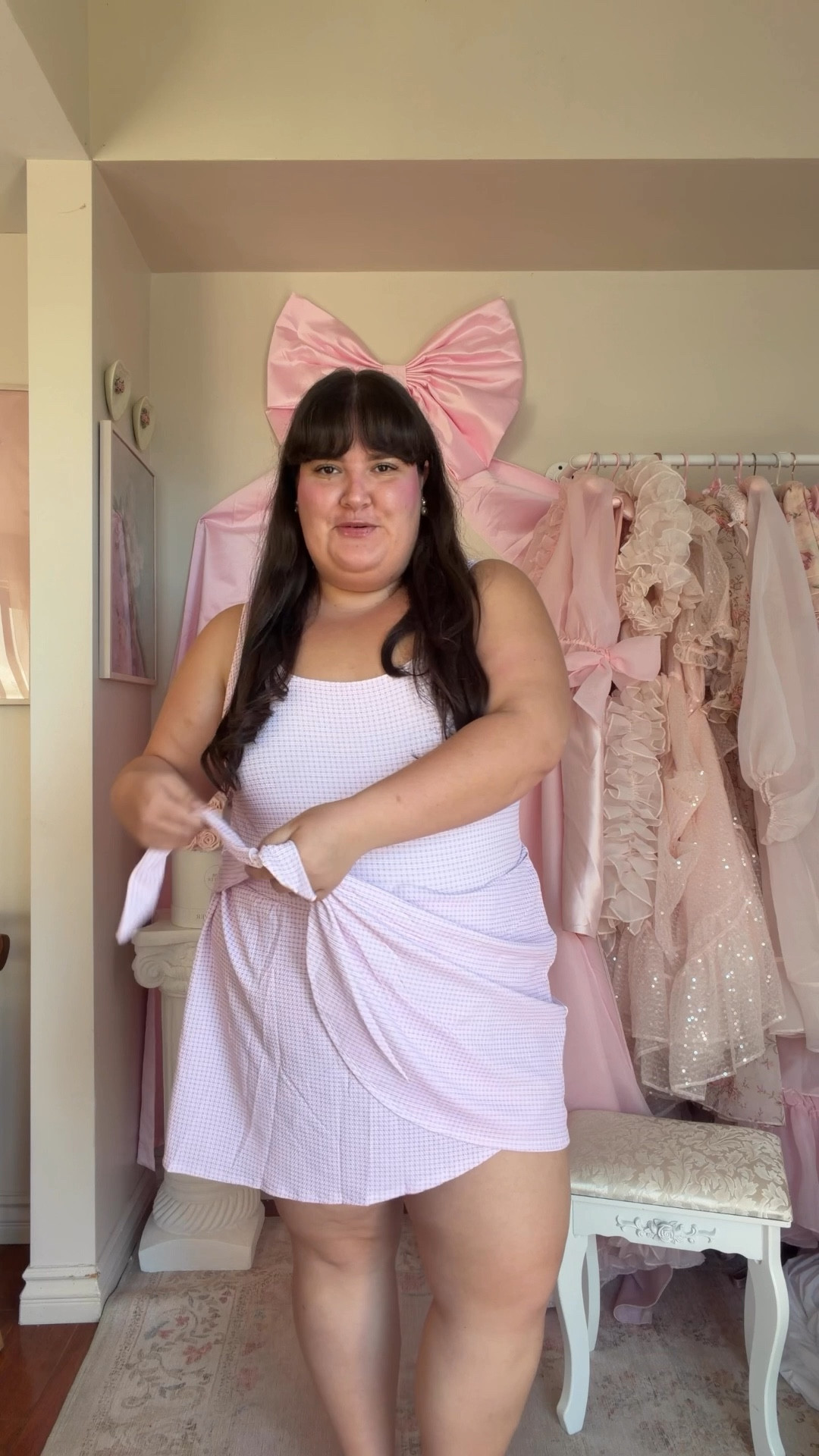 Plus size swim dress! Wearing a size 3x 🎀

#LTKSwim #LTKPlusSize #LTKSeasonal