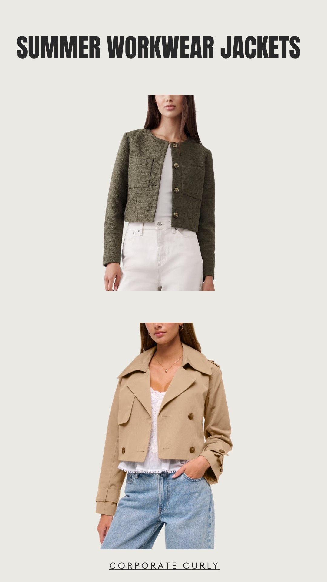 Light layers, big impact — summer work jackets that keep your look sharp and cool. 

summer work jackets, lightweight jackets, office jackets, business casual, summer layering, professional outerwear, breathable fabric, polished look, workwear style, office outfit ideas, summer fashion, easy layering, chic jackets



#LTKStyleTip #LTKWorkwear