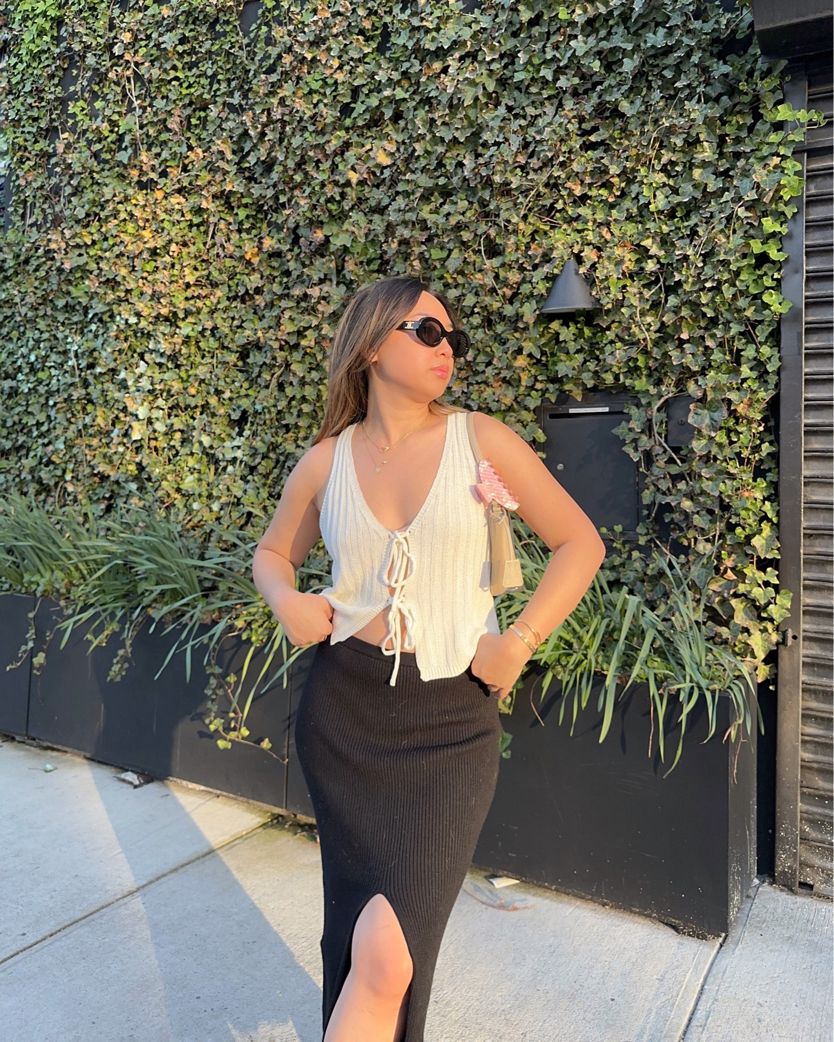 summer chic outfit 🕊️