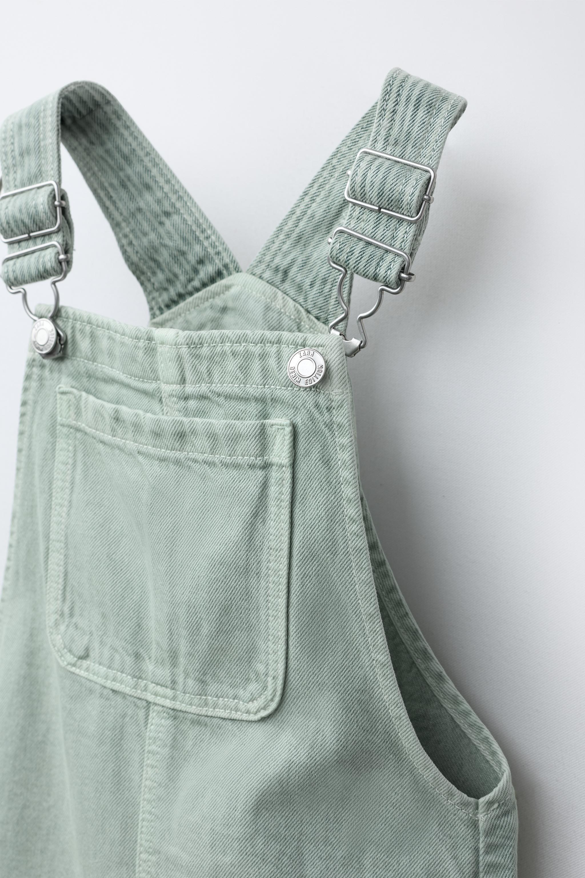 TWILL POCKET SHORTS OVERALLS | Zara US