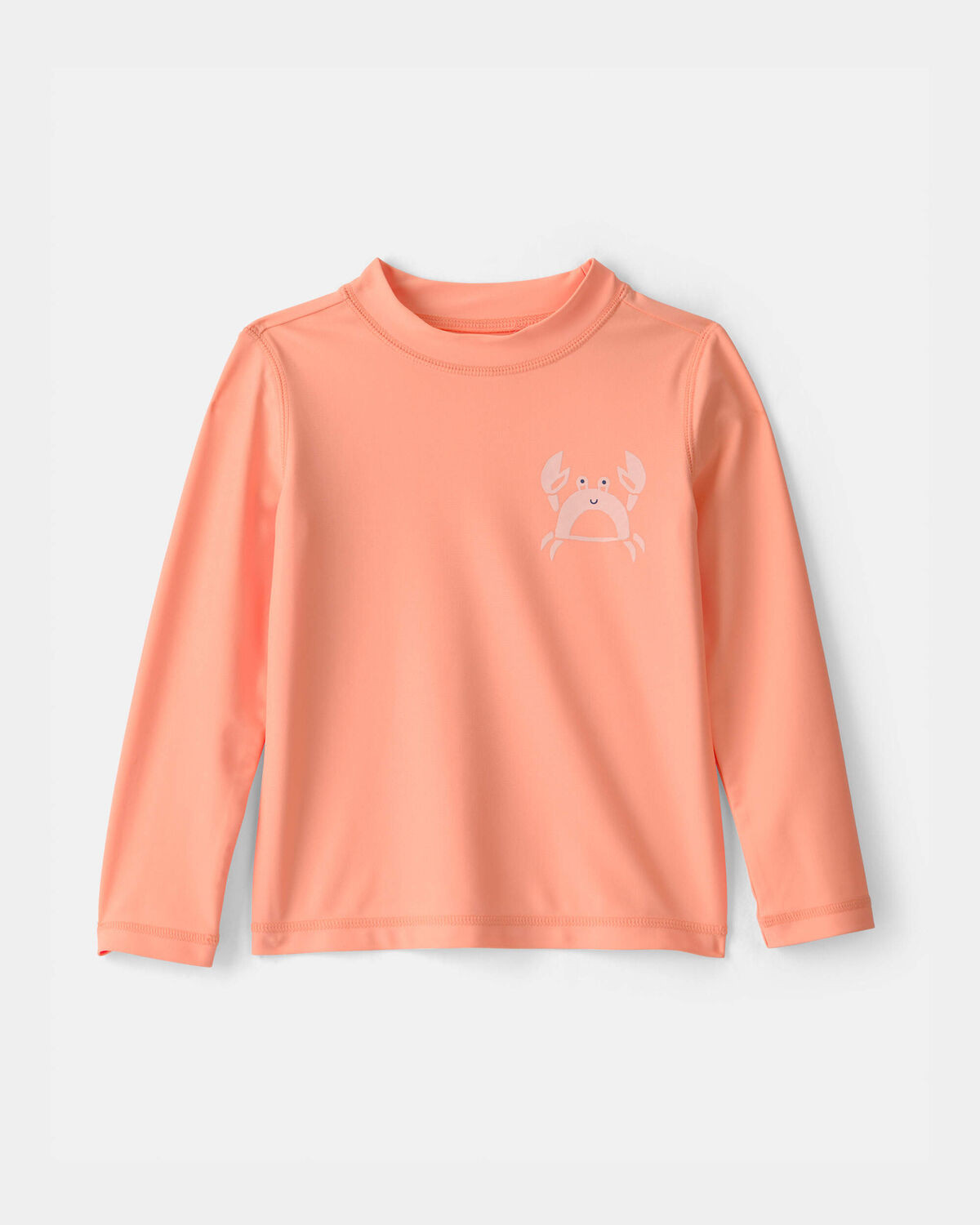Toddler Boy Crab Long-Sleeve Rashguard - Orange | Carter's Inc