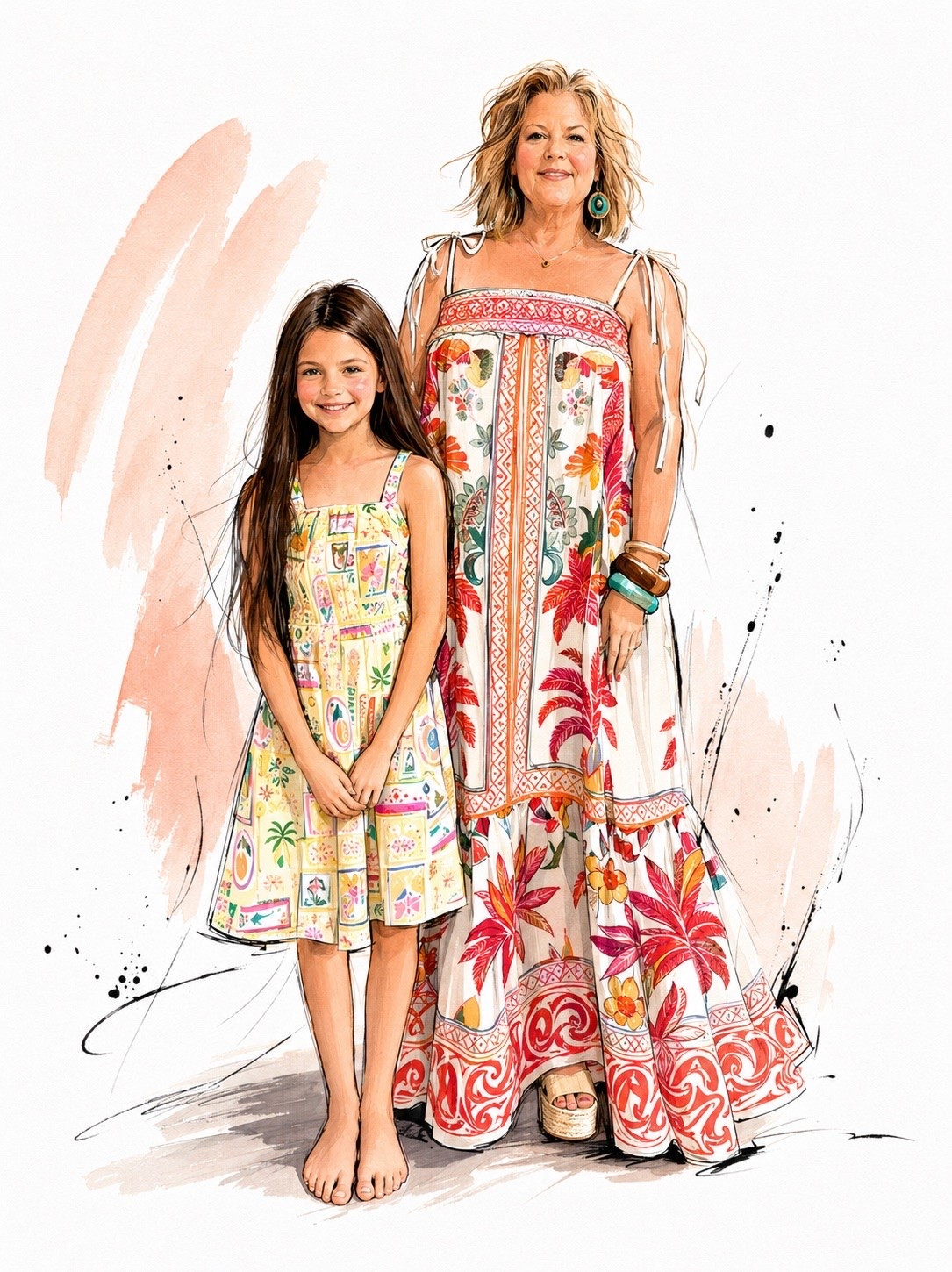 Sunshine, sweet memories, and twinning with my favorite little sidekick ☀️🌺
This Amazon maxi dress was made for vacation nights, and her adorable Parker Rose yellow tropical dress totally stole the show 💕 From dinner dates to sunset walks, these comfy colorful looks were perfect for making family memories on our cruise!
Add just a little fun to this graphic! 
✨ My dress: Amazon/ size Large
✨ Grand Daughter: Walmart
✨ Resort-ready, colorful, comfy & grandma-approved 😉

#LTKStyle #VacationStyle #ResortWear #AmazonFashion #WalmartFashion #GrandmaStyle #MatchingMoments #CruiseStyle #Over50Style #ColorfulFashion #FamilyVacationStyle

#LTKTravel #LTKootd #LTKKids