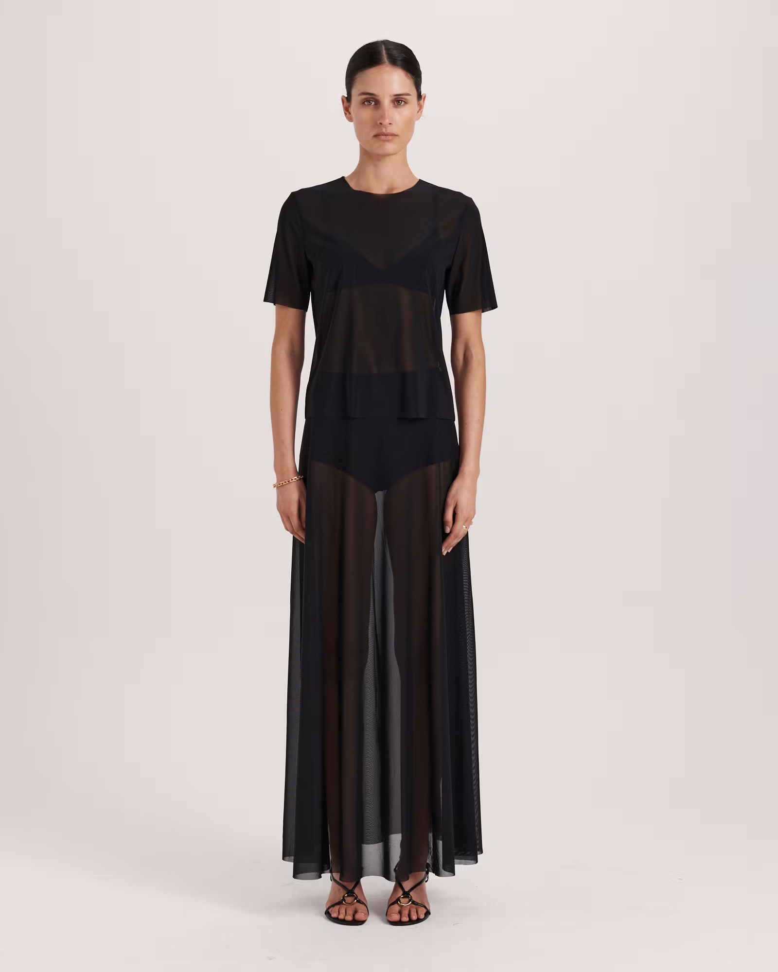 Catia Sheer Mesh Skirt | SABA (Australia)