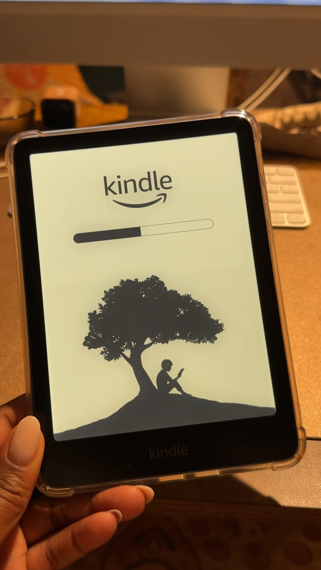 Personalize your kindle with this clear cover and book stickers all from Amazon  

#LTKFindsUnder100 #LTKHome #LTKFindsUnder50