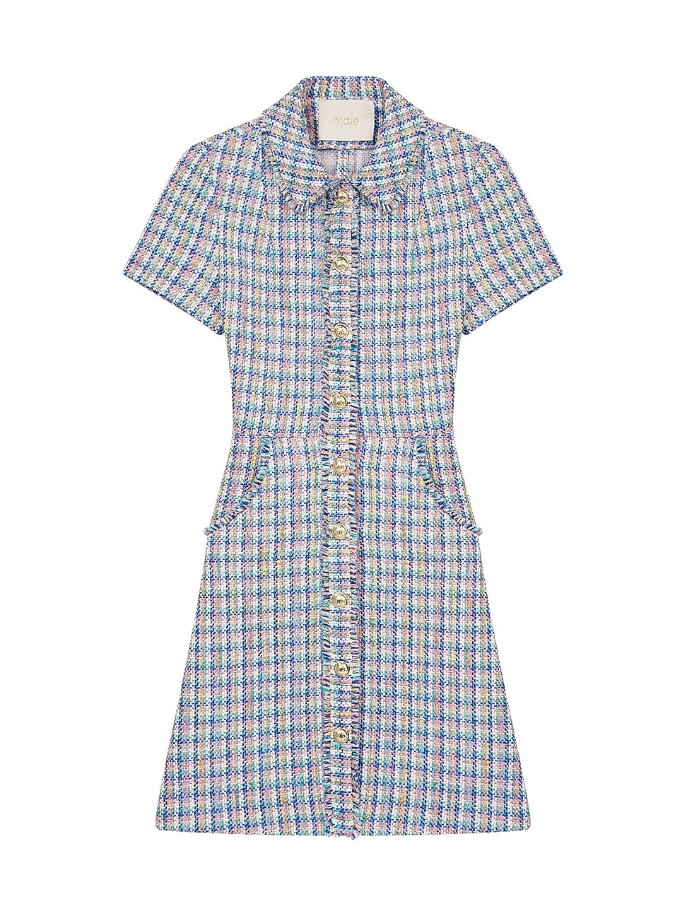 Maje Renizam Multicolor Tweed Dress | Saks Fifth Avenue