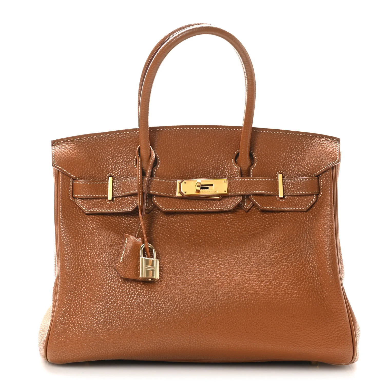 Togo Birkin 30 Gold | FASHIONPHILE (US)