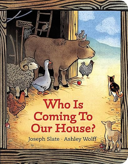 Who is Coming to Our House?     Board book – Picture Book, September 24, 2001 | Amazon (US)