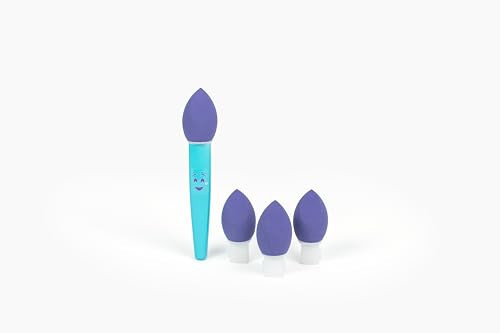 SunnyStik Sunscreen Applicator for Kids Value Set (One Brush and Three Applicators), Tulip Shaped Connector for Precise Application | Effortless Coverage on Tiny Faces, Nose, Ears, Chins & Hands | Amazon (US)