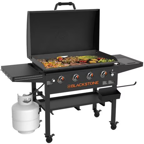 Blackstone 4-Burner, 36” Propane Griddle with Hood and Omnivore Griddle Plate | Walmart (CA)