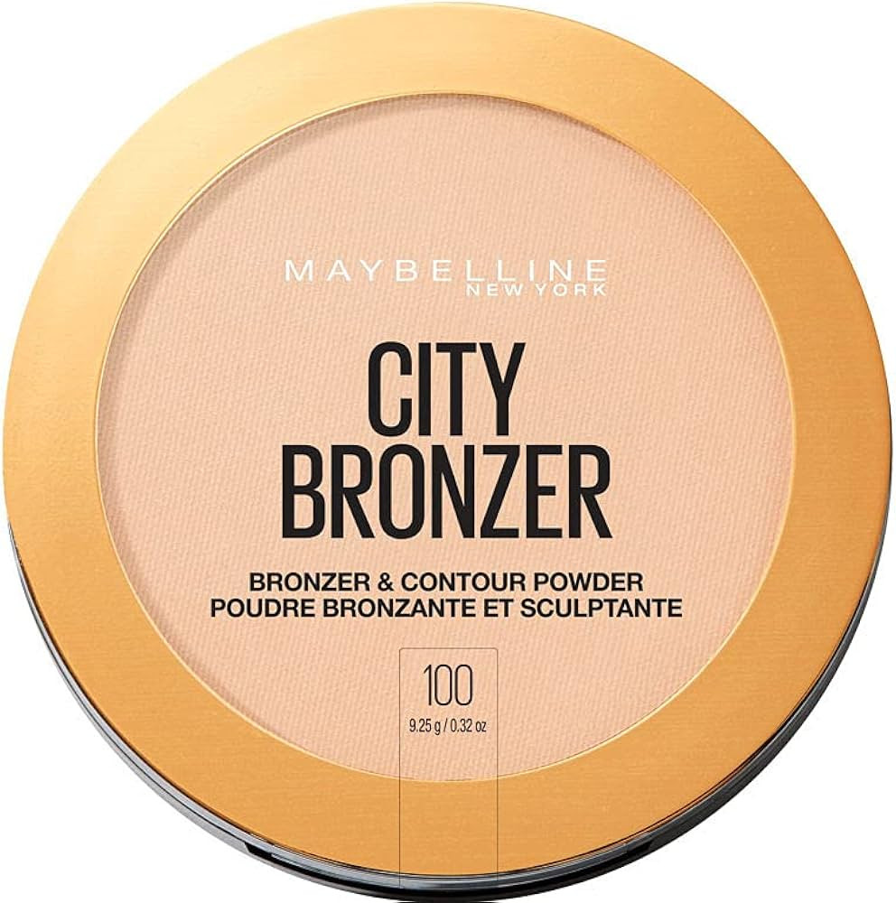 Maybelline New York City Bronzer Powder Makeup, Bronzer and Contour Powder, 100, 0.32 oz. | Amazon (US)