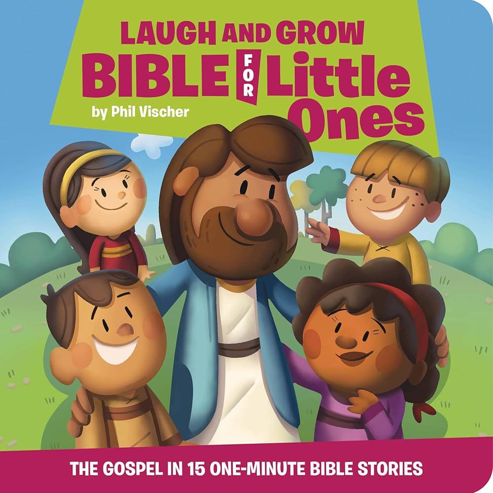 Laugh and Grow Bible for Little Ones: The Gospel in 15 One-Minute Bible Stories | Amazon (US)