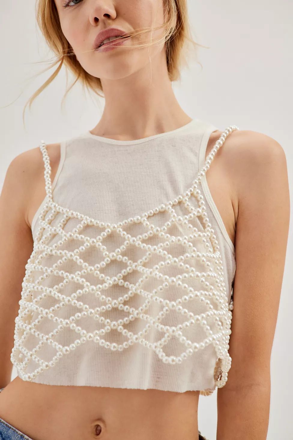 Dolly Pearl Cami | Urban Outfitters (US and RoW)
