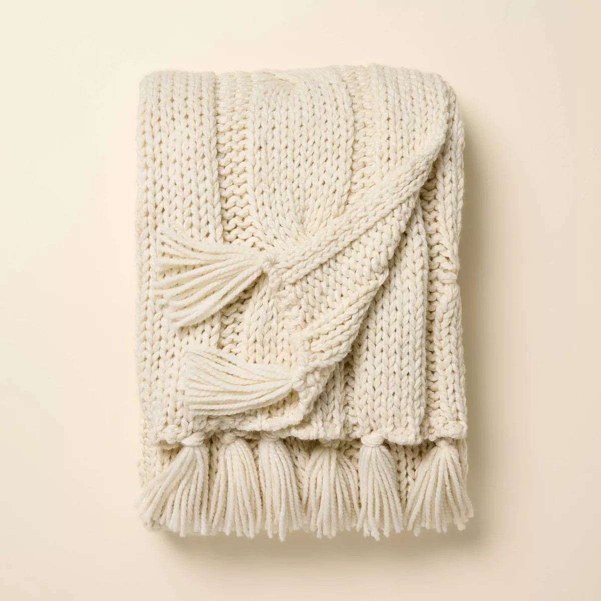 Oversized Cozy Knit Throw Blanket - Hearth & Hand™ with Magnolia | Target