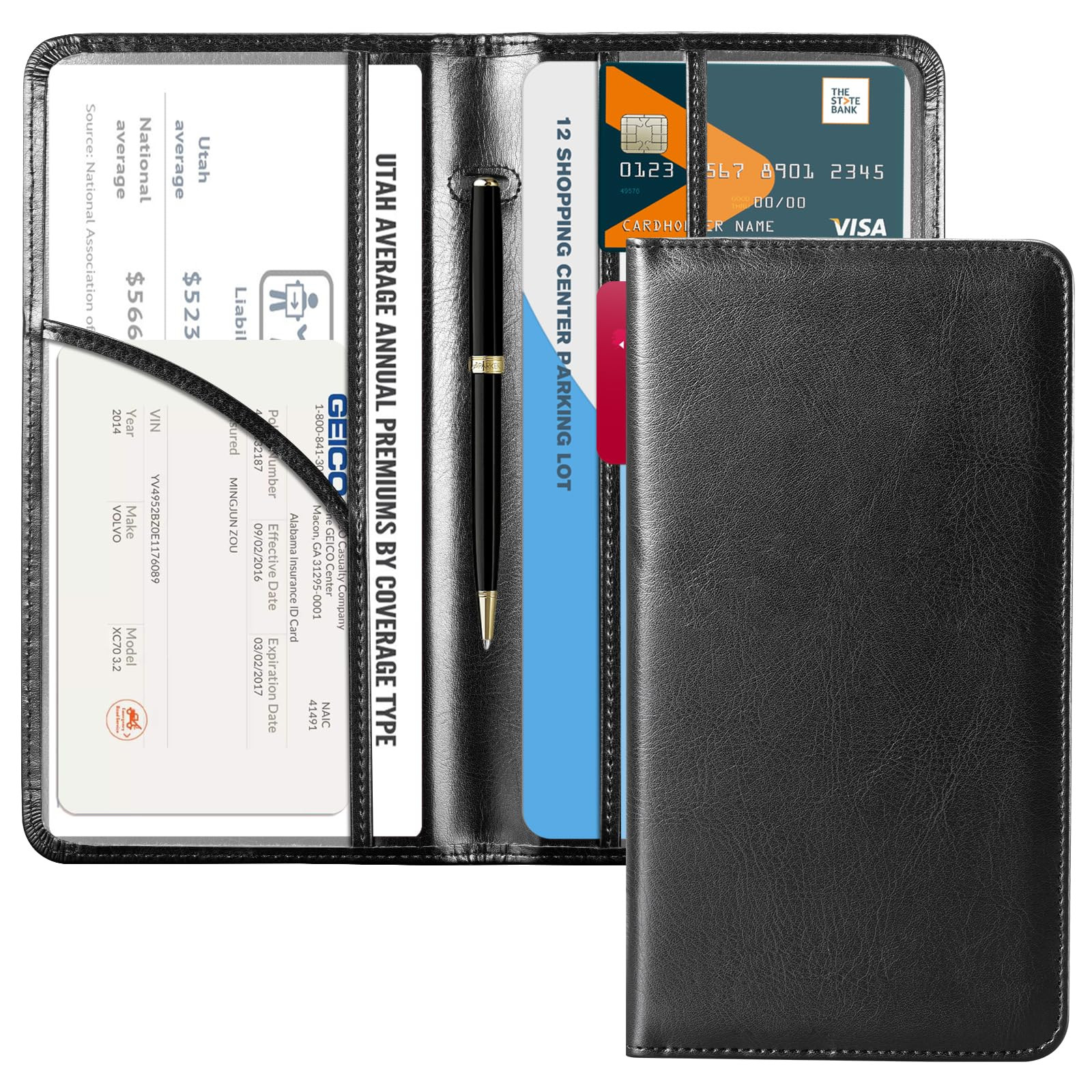 CoBak Car Registration and Insurance Holder - Vehicle Glove Box Car Organizer,Auto Truck Comparme... | Amazon (US)