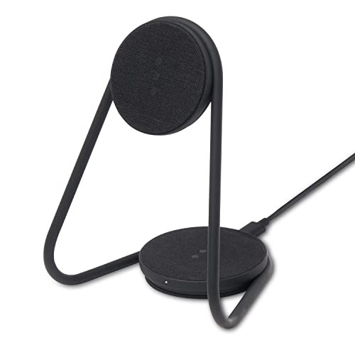 COURANT MAG:2 Wireless Charging Stand - Belgian Linen - 2 in 1 Multi-Device Charger - Magnetic Stand for MagSafe iPhones 16, 15, 14, 13, 12 with Charging Base for AirPod Cases, (Charcoal) | Amazon (US)