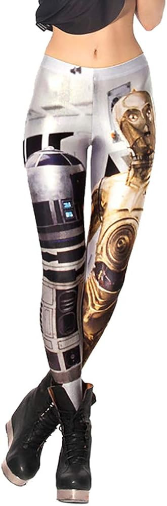 QZUnique Women's Ankle Length Footless Elastic Leggings Yoga Pants | Amazon (US)