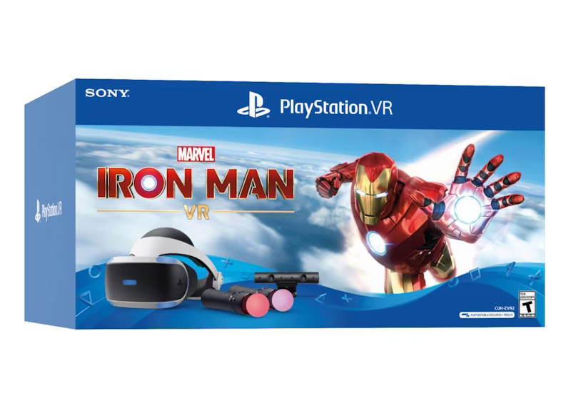 Sony PlayStation Interactive Entertainment Marvel's Iron Man Voucher VR Headset Bundle 3004152 / 3005867 | StockX