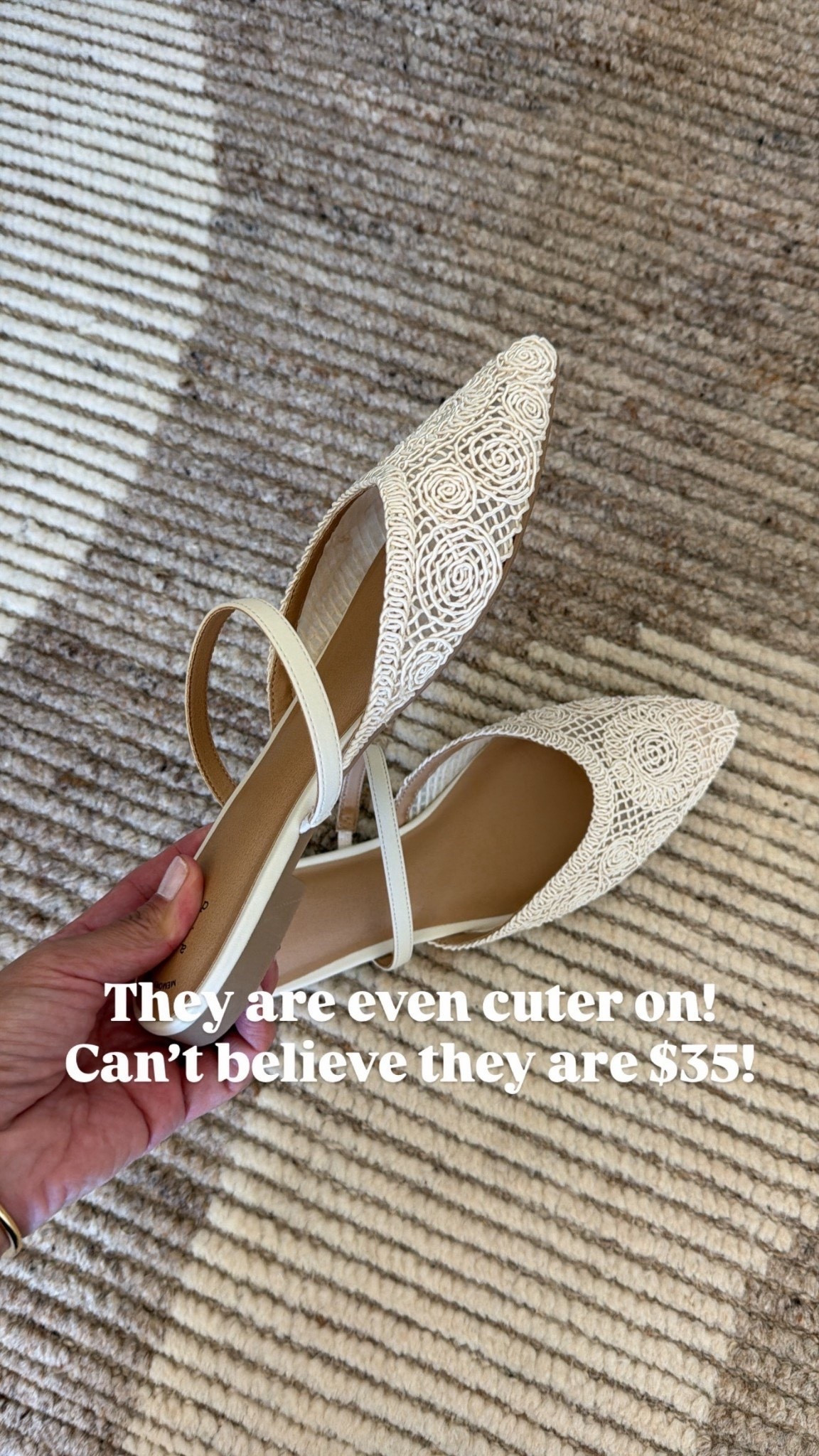 These are SO cute!! Size down if you are between sizes (I’m a 9.5/10 and did a 9.5 in them). 


#LTKWorkwear #LTKOver40