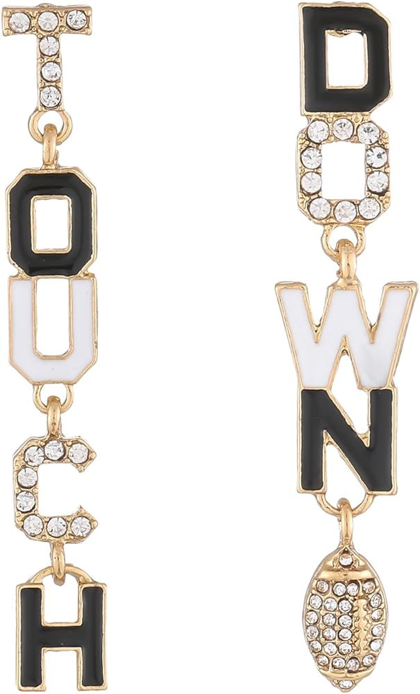 Touch Down Earrings for Women | Football Earrings for Women | Game Day Earrings | Jewelry Gifts f... | Amazon (US)