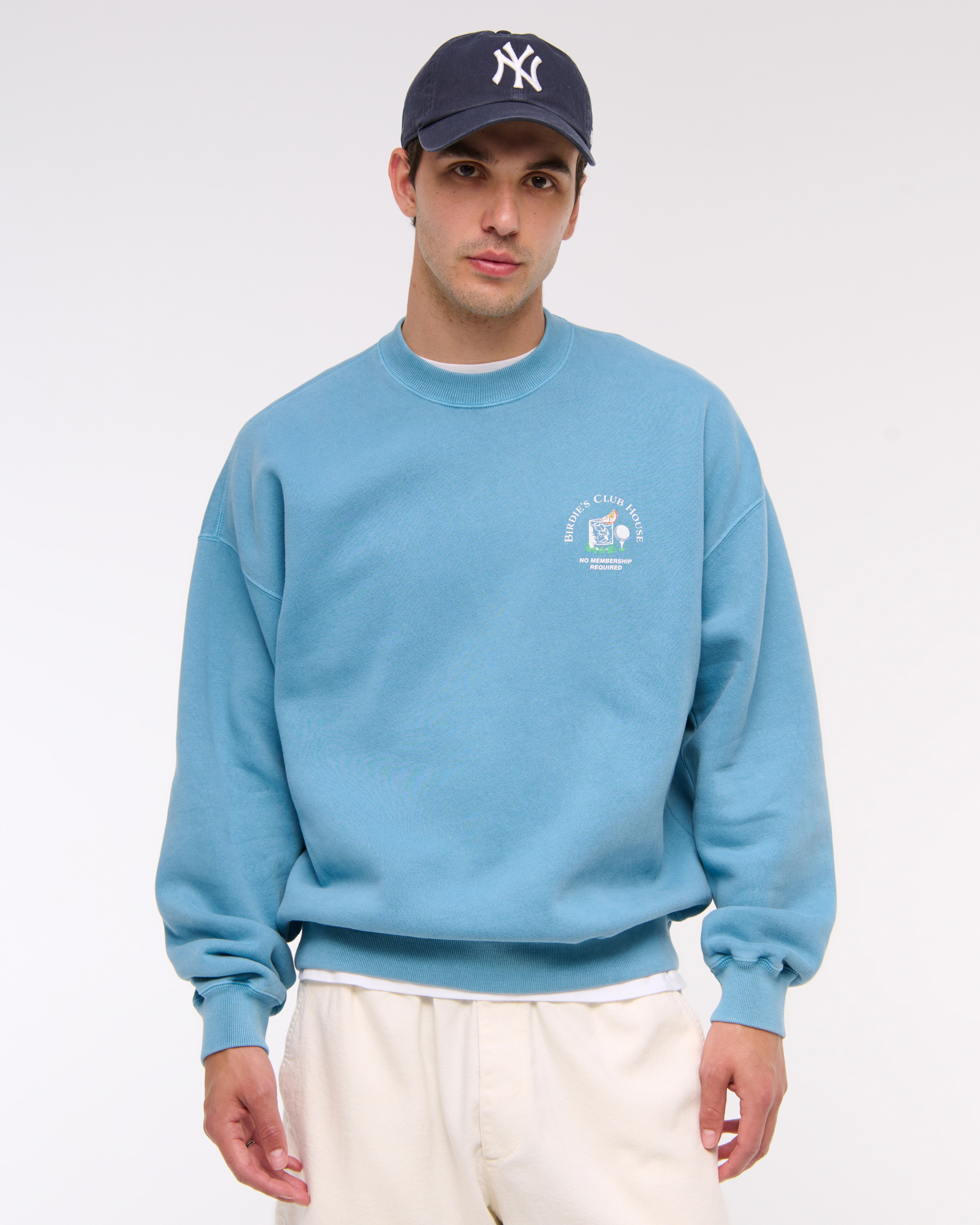 Golf Graphic Crew Sweatshirt | Abercrombie & Fitch (US)