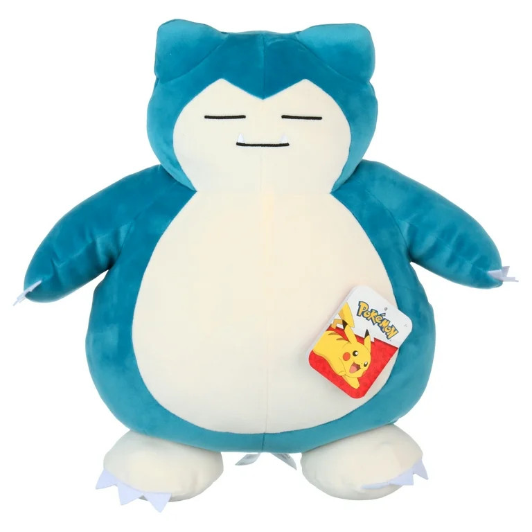 Pokémon Plush 18 inch Sleeping Snorlax - Childs Soft Stuffed Animal Toy | Walmart (US)