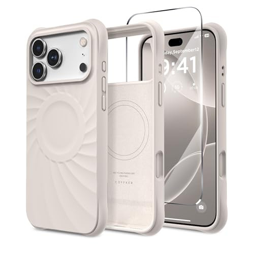 for iPhone 17 Pro Max Case, Compatible with MagSafe, Screen Protector +[Integrated Silicone Camer... | Amazon (US)
