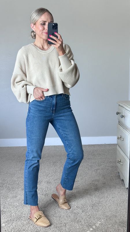 LOVING these straight jeans from J.Crew Factory!

Size down one size 

#LTKstyletip #LTKfindsunder100