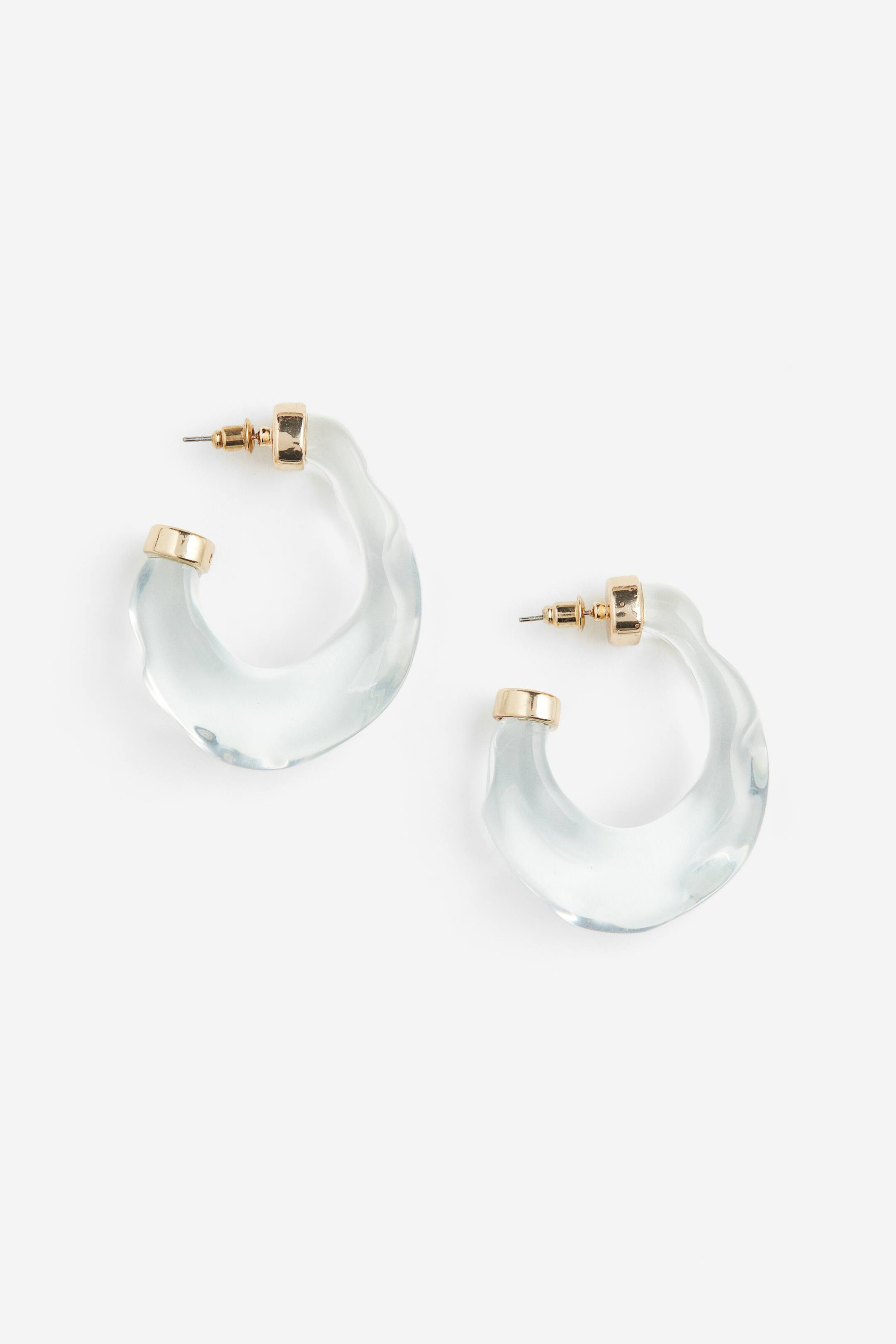 Asymmetrical hoop earrings | H&M (UK, MY, IN, SG, PH, TW, HK)