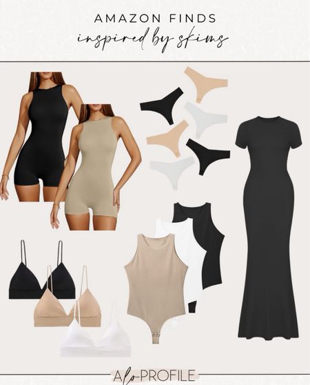 Amazon Fashion: Inspired by Skims // Amazon shapewear, Amazon loungewear,Amazon style, Amazon fall fashion, Amazon finds, Amazon style, fall outfits, fall fashion, fall style, Amazon fall, Amazon fall outfits, fall outfit inspo, Amazon prime deals, Amazon fashion finds

#LTKfindsunder50