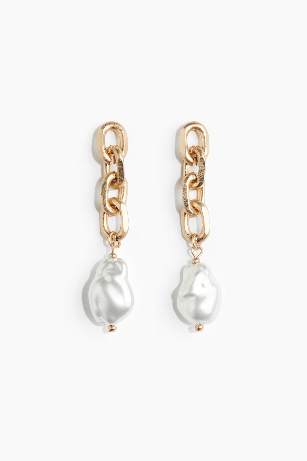 Bead-Detail Pendant Earrings | H&M (US + CA)