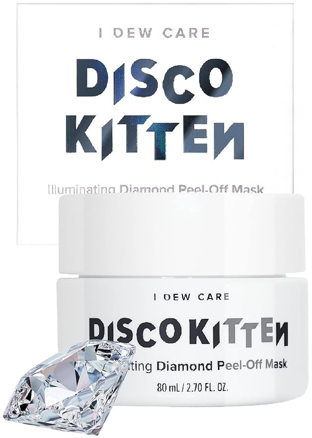 I DEW CARE Peel-off Mask - Disco Kitten | Illuminate Skin With White Water Lily and Diamond Powde... | Amazon (US)