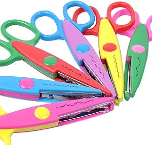 UCEC Craft Scissors Decorative Edge, Scissors for Crafting, Craft Scissors, Zig Zag Scissors, Kid... | Amazon (US)