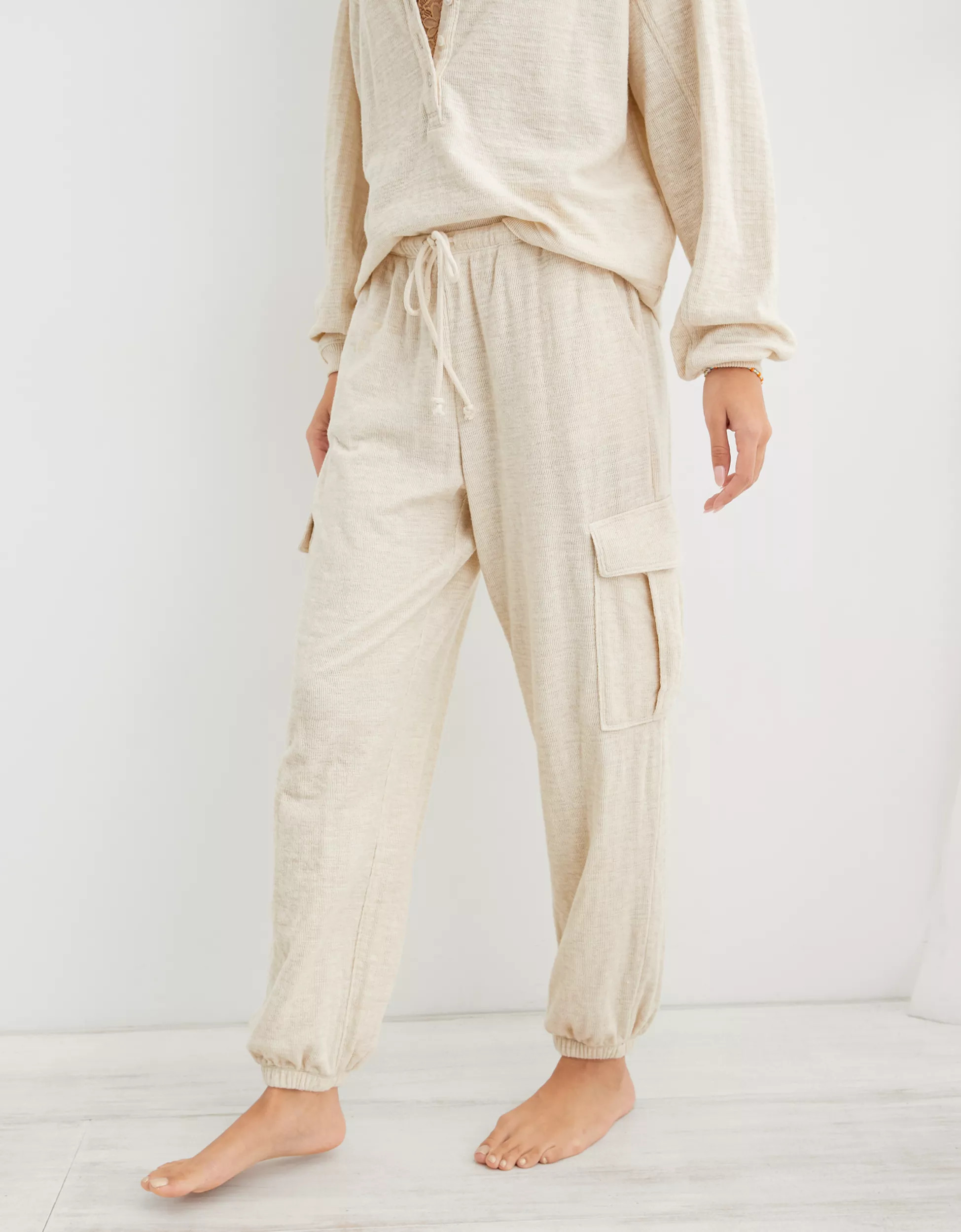 Aerie Baggy Light Weight Cargo Jogger | Aerie