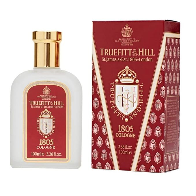 Truefitt & Hill Luxury Cologne - 1805 - Premium Long-Lasting Oceanic Men's Fragrance Presented in... | Amazon (US)