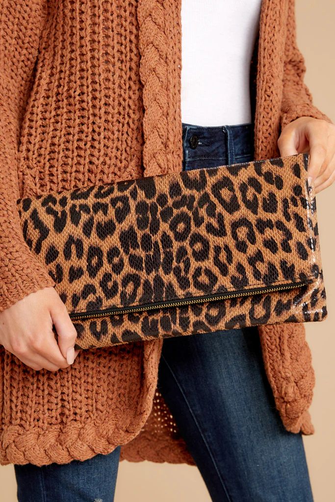 This Wild Life Leopard Clutch | Red Dress 