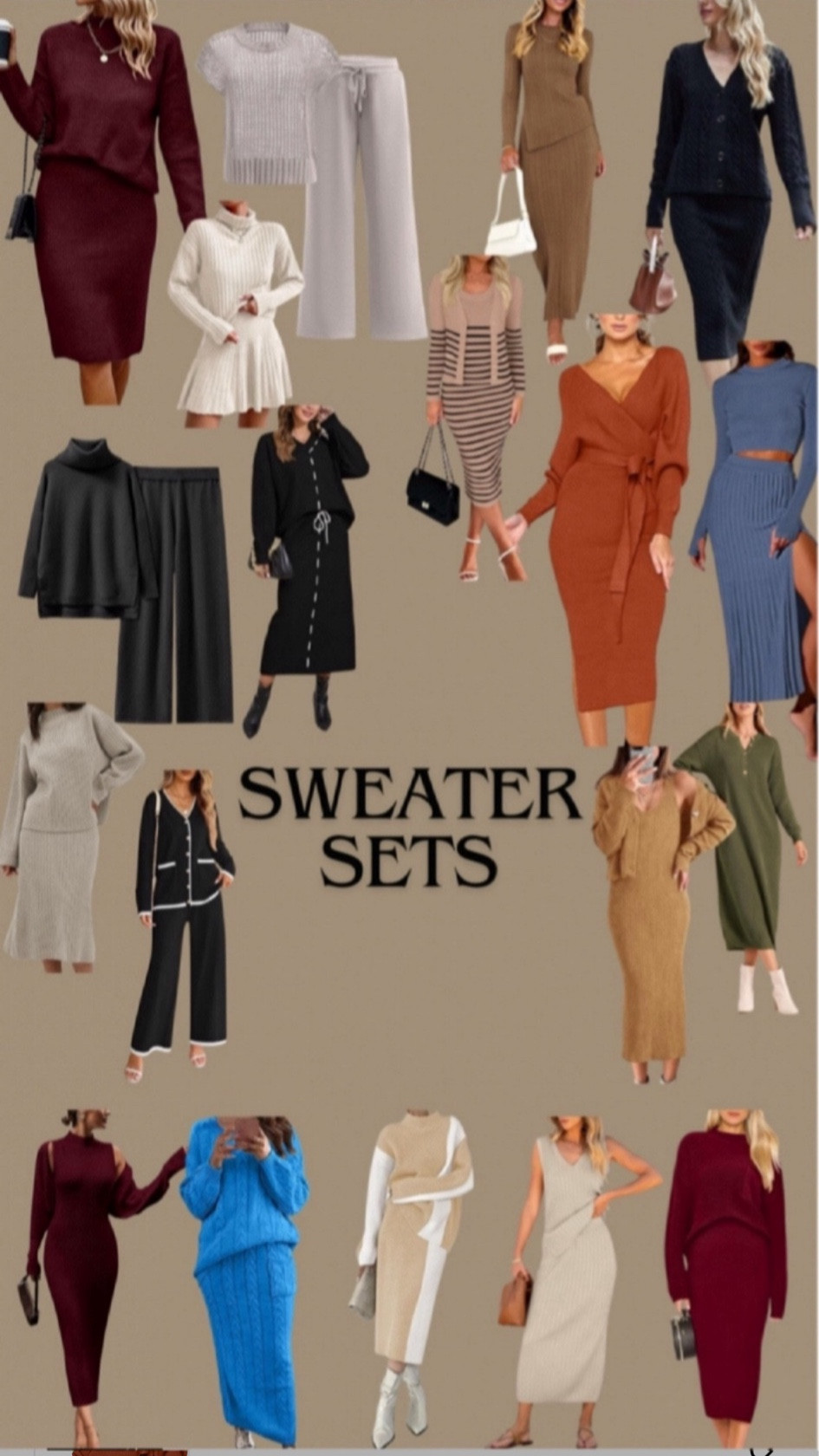 Don’t lose comfort at the office with these sweater sets.

#LTKU #LTKWorkwear #LTKStyleTip