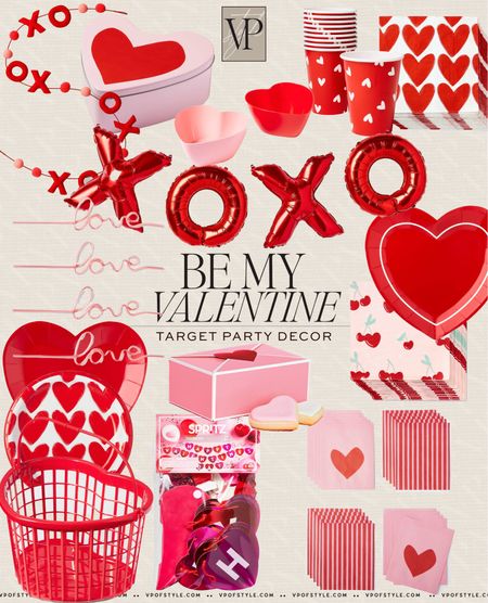 Valentine’s Day party decorations from target 
Target party decorations 
Valentine’s Day finds 

#LTKparties #LTKhome #LTKstyletip