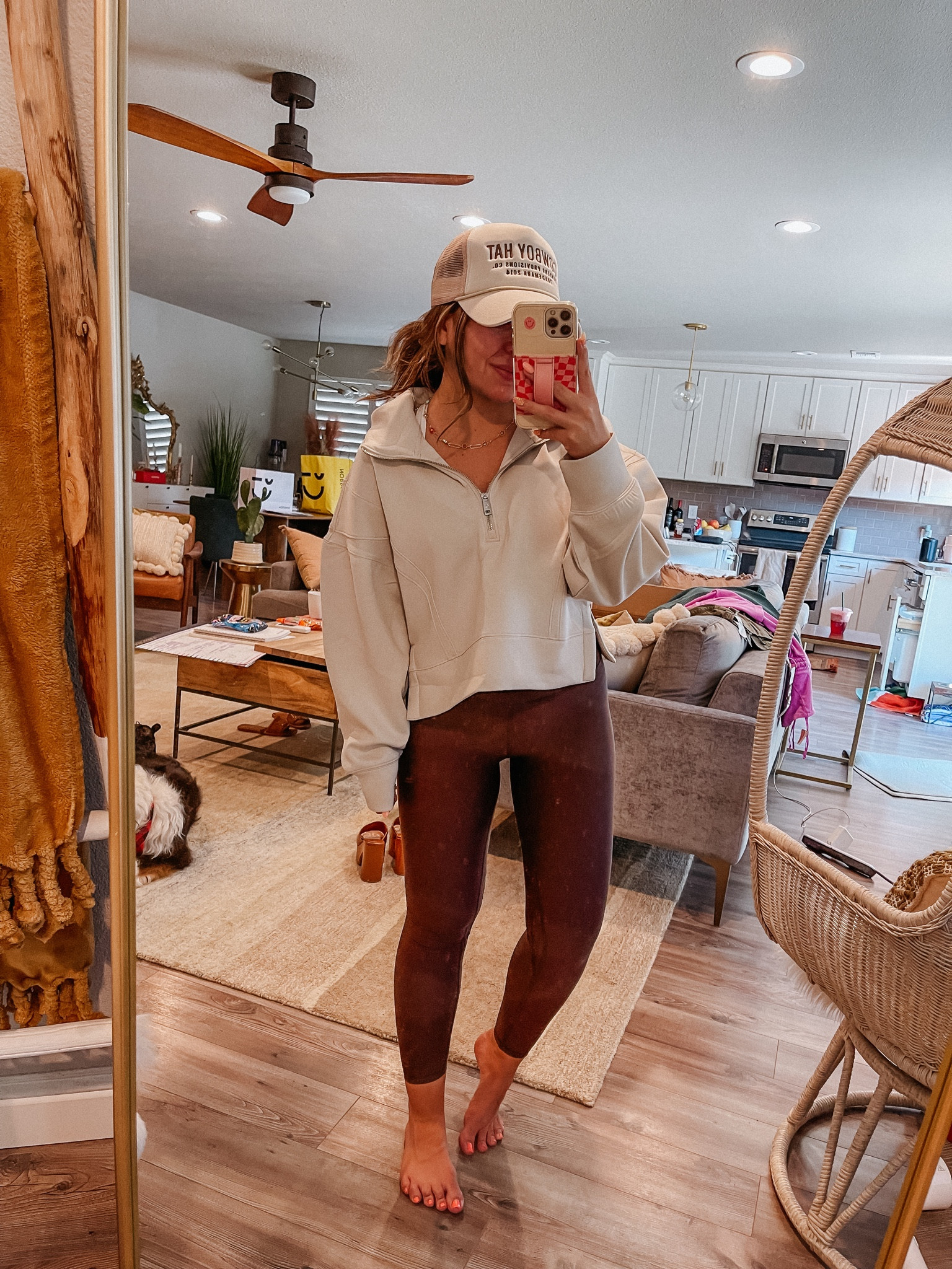 Wearing xs pullover and xs short in these brown leggings. 

YPB Abercrombie
Brown leggings
Travel outfit
Airport outfit
Abercrombie leggings
Workout gear
Workout leggings
Fitness

#LTKsalealert #LTKunder100 #LTKFitness