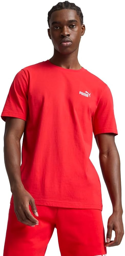 Puma Mens Essentials Small Logo T-Shirt | Amazon (US)