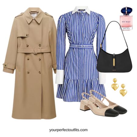 Parisian look ideas with a beige trench 
Timeless Parian outfit ideas 

#LTKfindsunder100 #LTKover40 #LTKfindsunder50