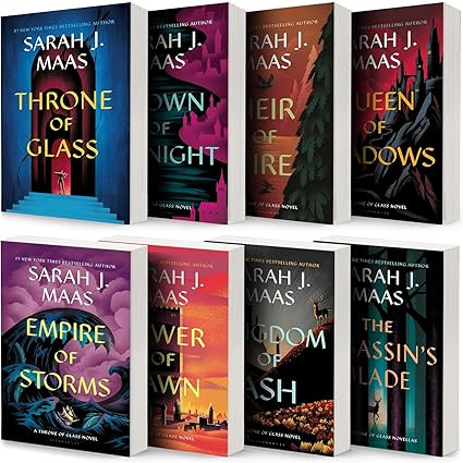 Throne Of Glass Series Collection 8-Book Set by Sarah J. Maas | Amazon (US)